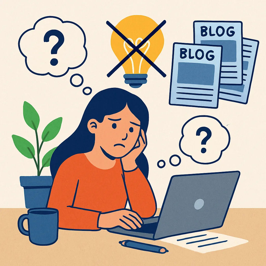 Blog ideeën vinden zonder inspiratie