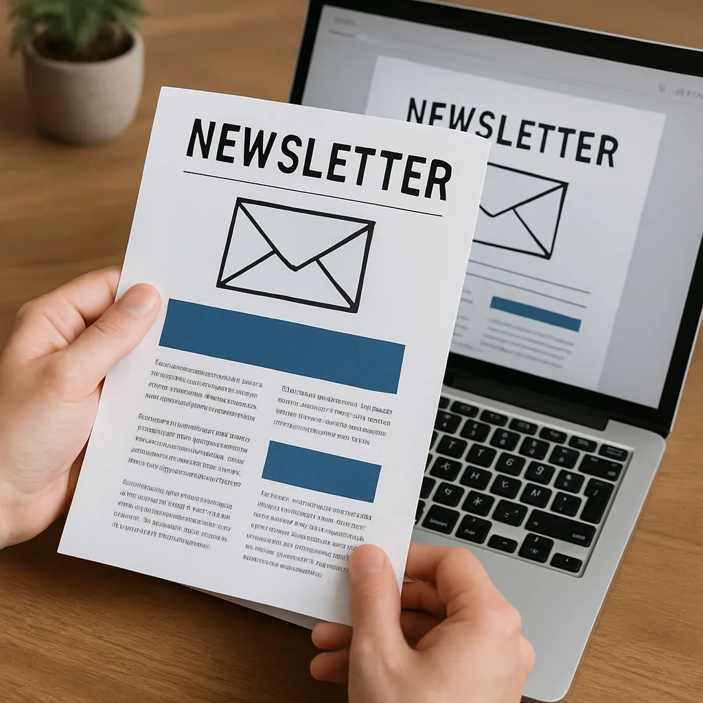 Nieuwsbrief maken die geopend wordt