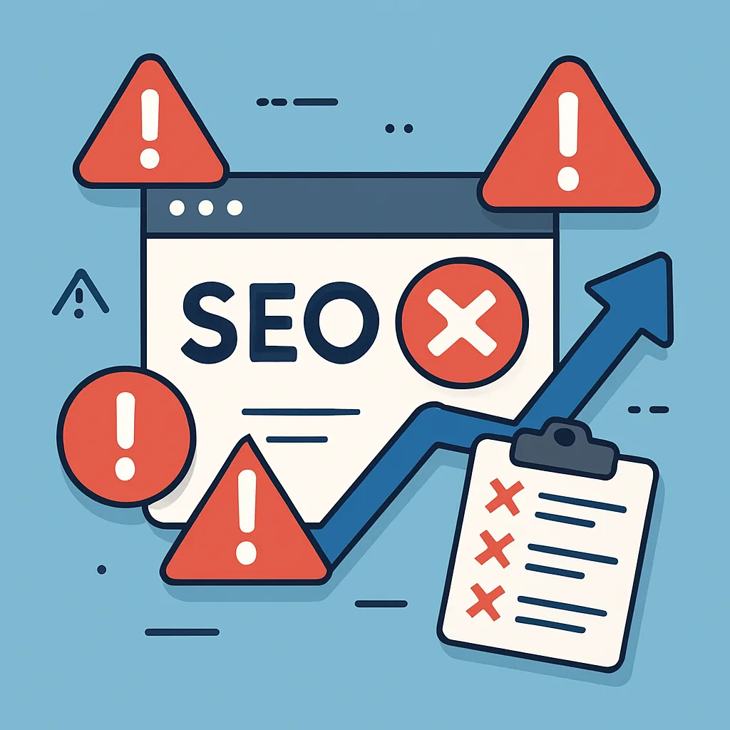 SEO fouten die je moet vermijden